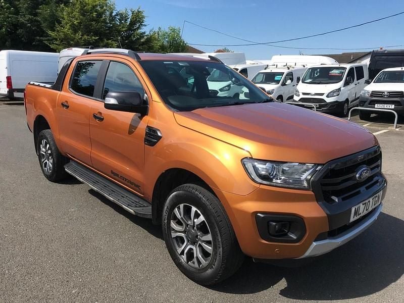 Orange Used 2020 Ford Ranger Wildtrack Pickup | £13,995 (Good price) - Image 1/4