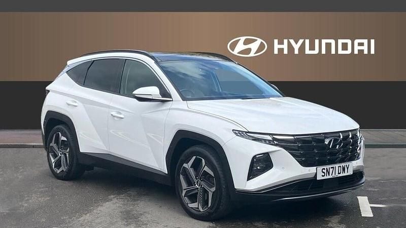 White Used 2021 Hyundai Tucson Ultimate SUV | £19,700 (A bit pricey) - Image 1/3