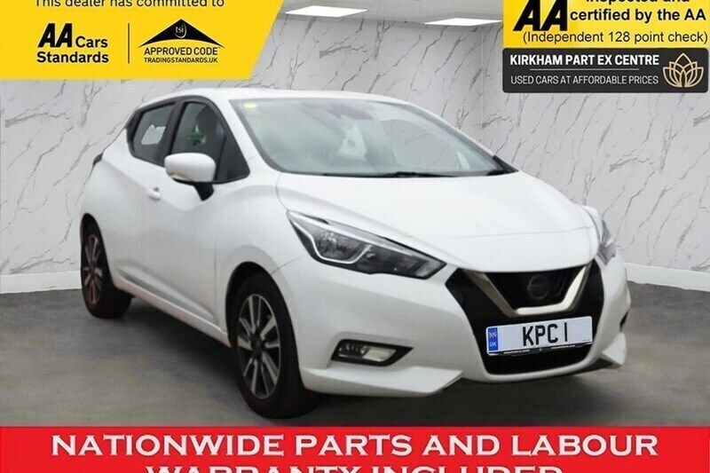 White Used 2018 Nissan Micra Acenta Limited Edition Hatchback | £8,895 (Fair price) - Image 1/1