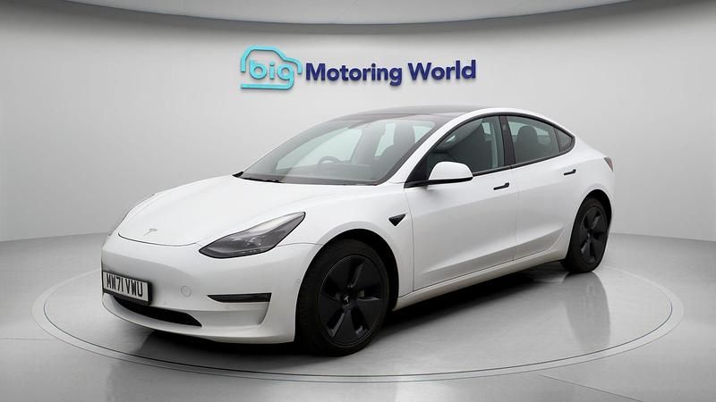 Used Tesla Model 3 Long Range AWD 366 kW (498 HP) 2021 White Sedan