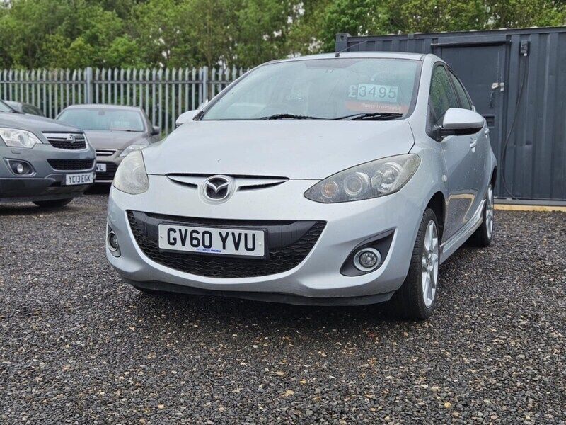 Silver Used 2010 Mazda 2 Inclusive Hatchback | £1,895 (Fair price) - Image 1/4