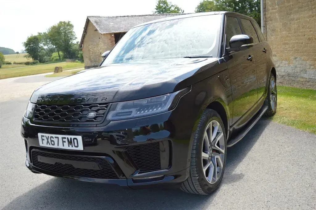 Used Land Rover Range Rover Sport Autobiography Dynamic 404 HP (297 kW) 2021 Santorini black SUV