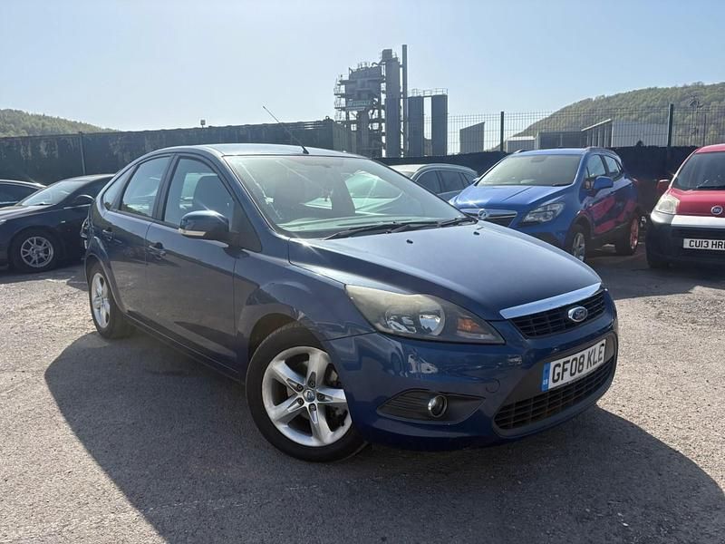 Used Ford Focus Zetec 2008 Blue Hatchback