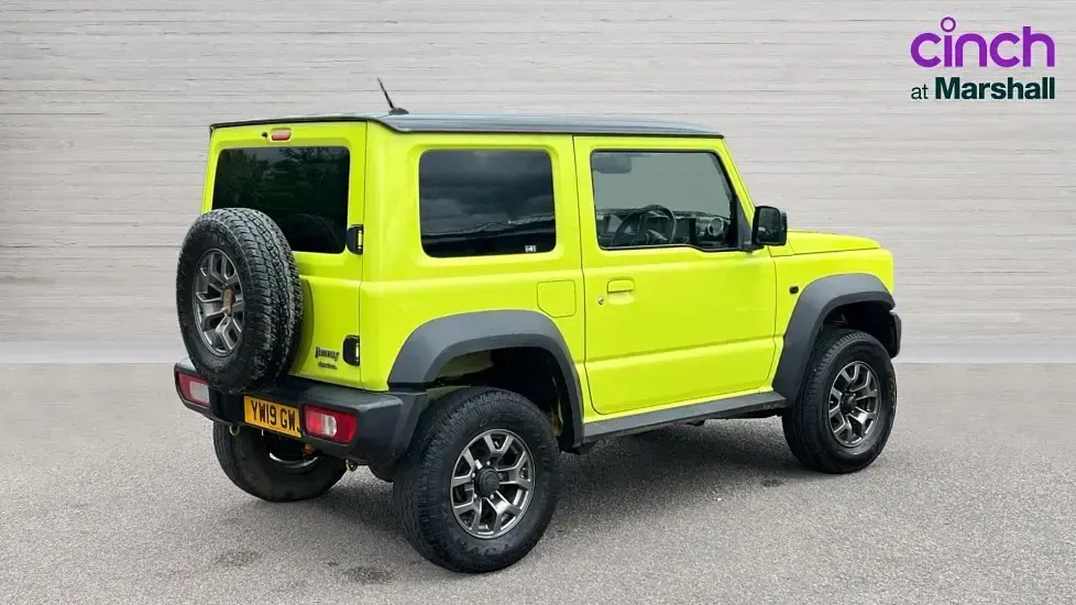 Used Suzuki Jimny SZ5 101 HP (74 kW) 2019 Yellow SUV