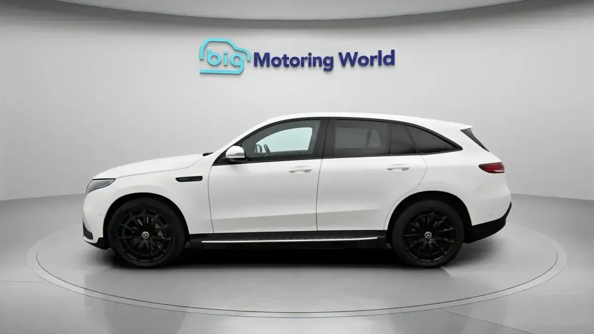 Used Mercedes EQC400 AMG line 300 kW (408 HP) 2020 White SUV