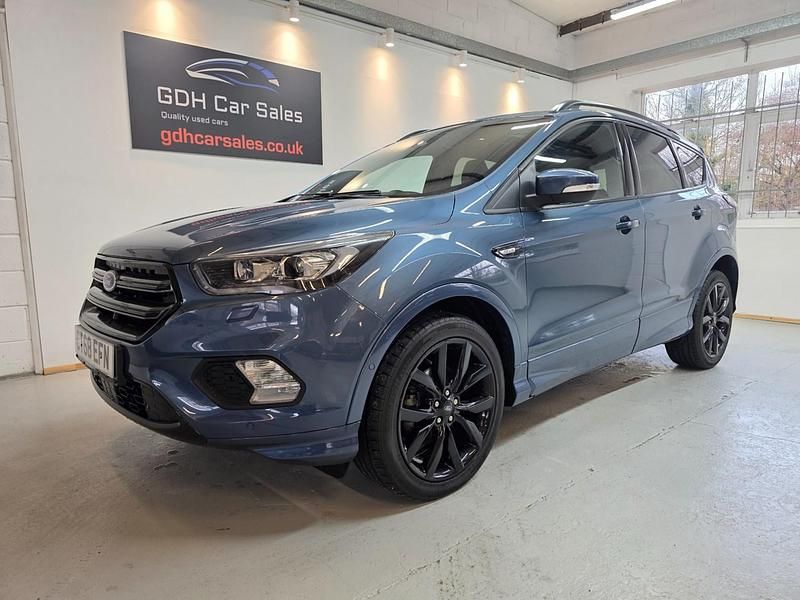 Used Ford Kuga ST-Line X 120 HP (88 kW) 2018 Blue SUV