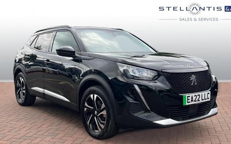 Black Used 2022 Peugeot e-2008 Allure Premium SUV | £14,028 (Fair price) - Image 1/4