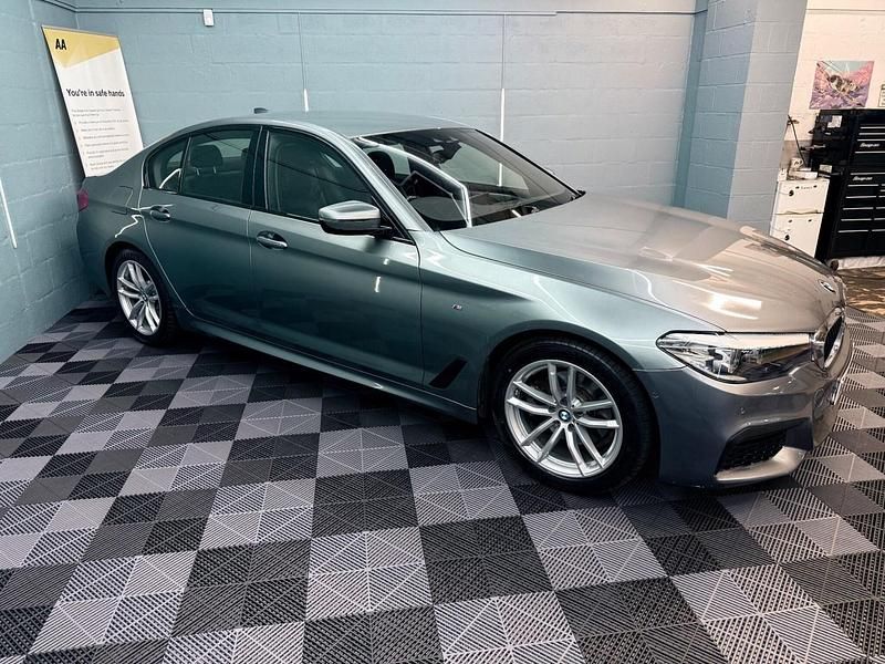 Used BMW 520 M Sport 2019 Blue Sedan