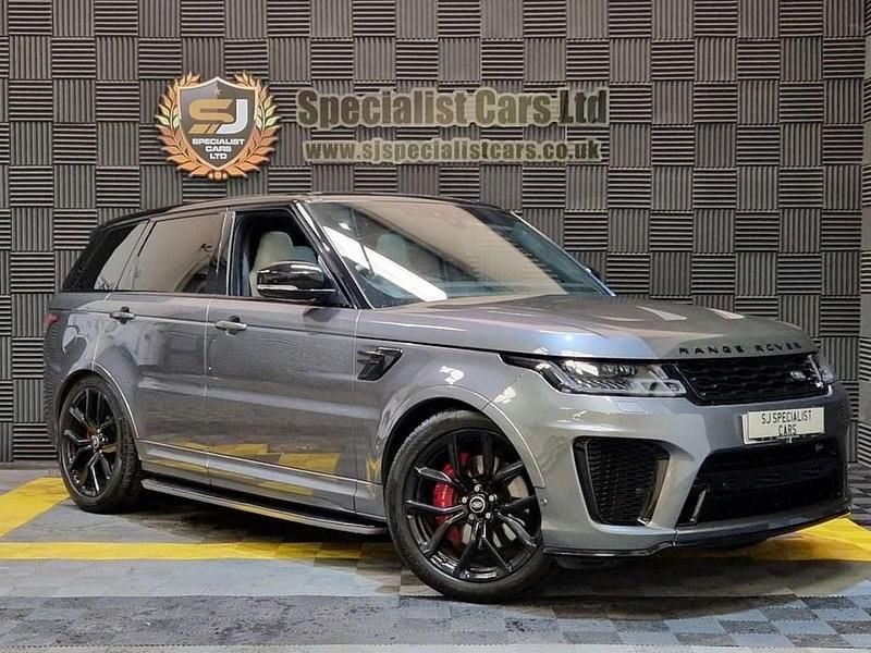 Grey Used 2018 Land Rover Range Rover Sport SVR SUV | £39,995 (Fair price) - Image 1/4