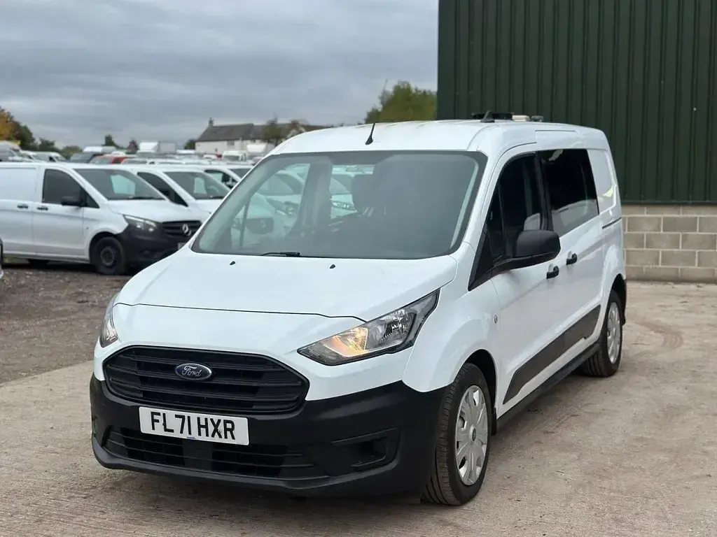 Used Ford Transit 100 HP (73 kW) 2021 White Van