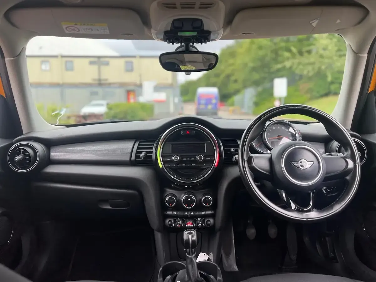 Used Mini Cooper D Hatch 2014 Orange Hatchback