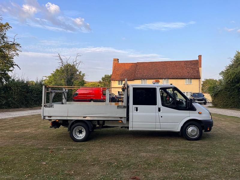 Used Ford Transit 100 HP (73 kW) 2012 White Cabriolet