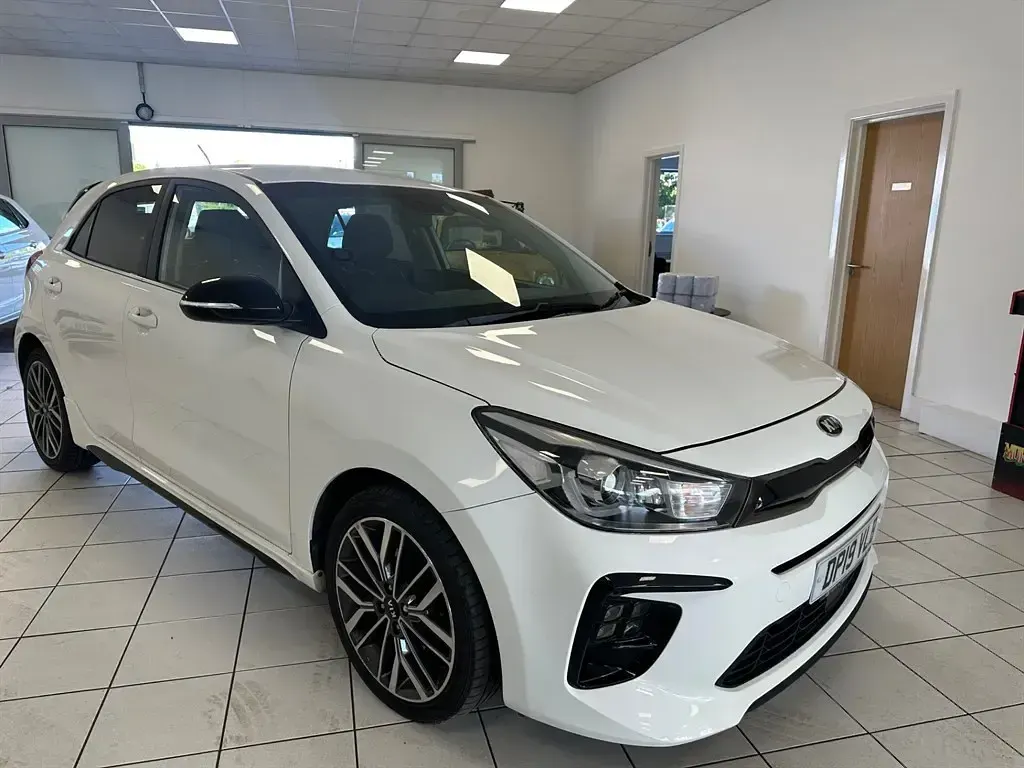 Used Kia Rio GT-Line 2019 White Hatchback