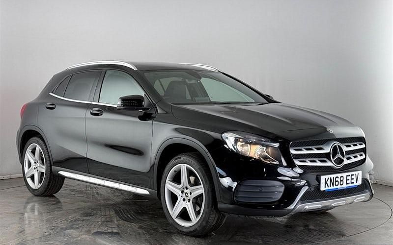 Used Mercedes GLA200 AMG line 156 HP (114 kW) 2018 Black SUV