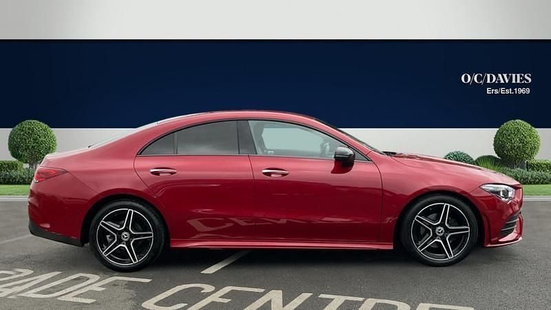 Used Mercedes CLA180 AMG line 136 HP (100 kW) 2023 Red Sedan