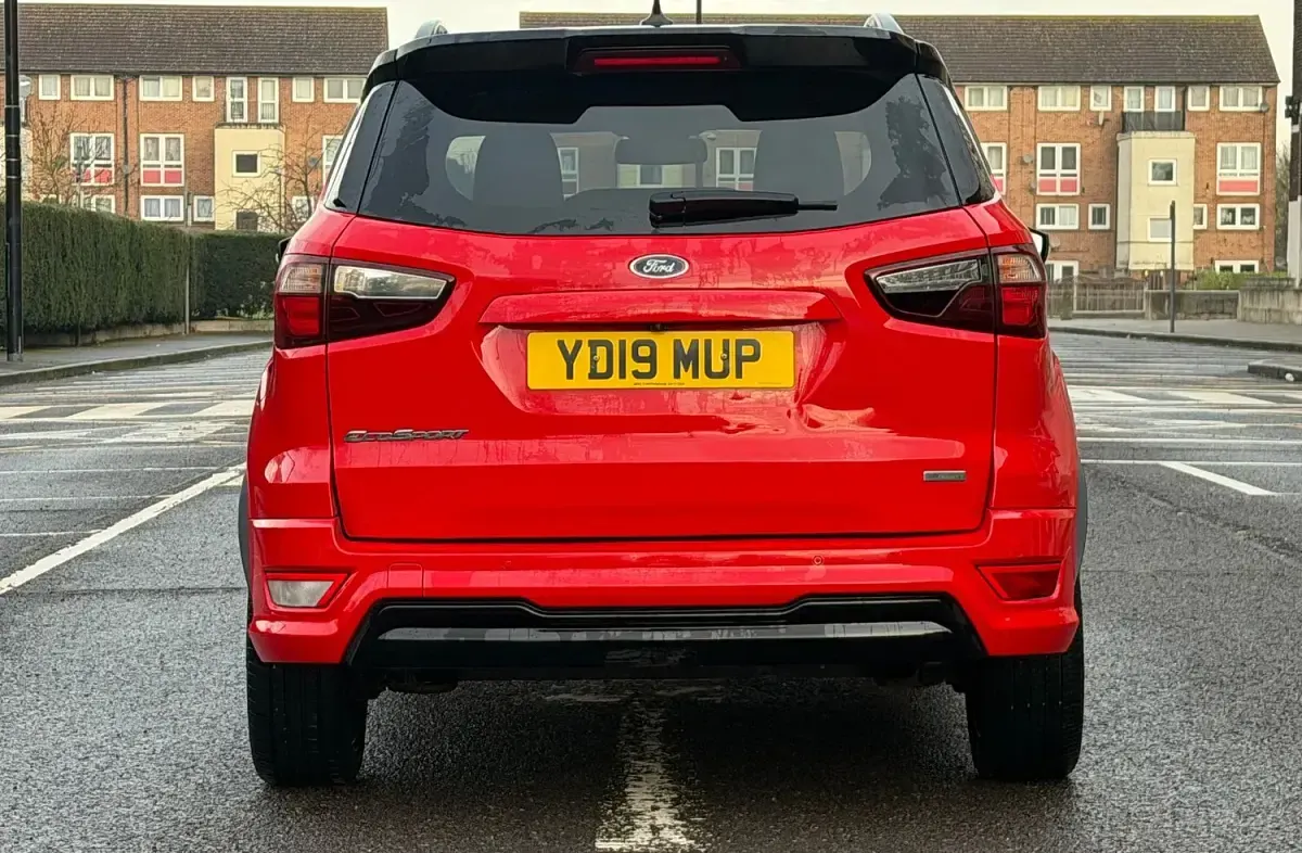 Used Ford Ecosport ST-Line 140 HP (102 kW) 2019 Red SUV
