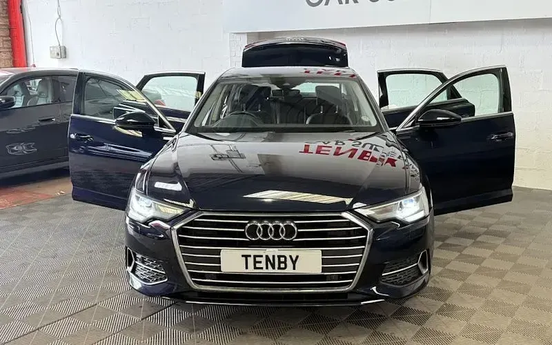 Used Audi A6 Sport 204 HP (150 kW) 2020 Blue Sedan