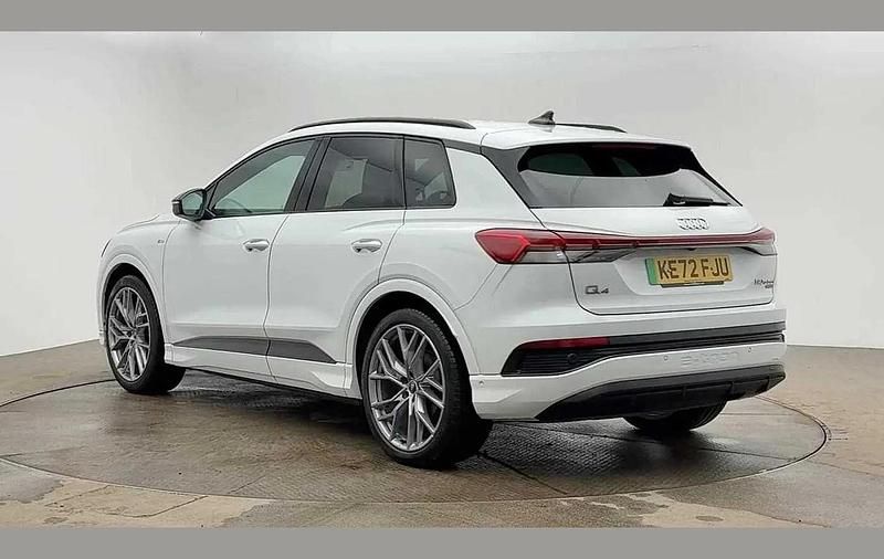 Second-hand Audi Q4 e-tron Comfort 219 kW (299 CP) 2023 Alb SUV