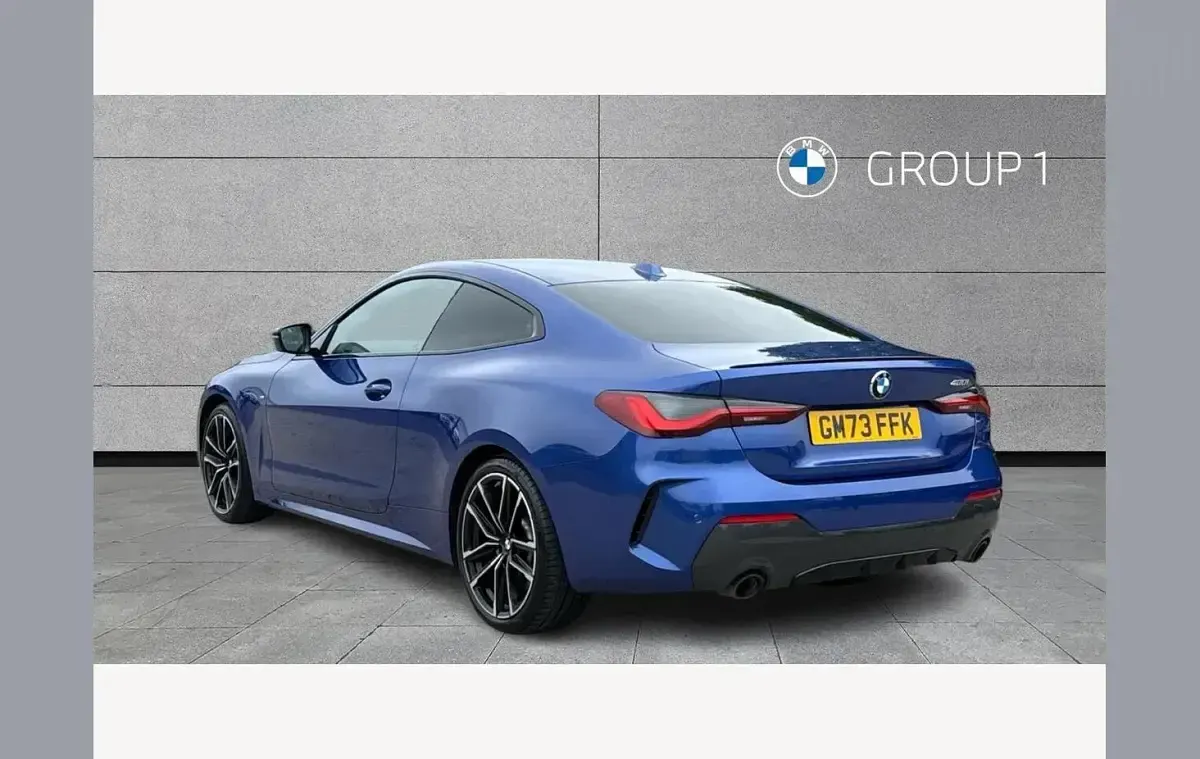 Used BMW 420 M Sport 184 HP (135 kW) 2023 Blue Coupe