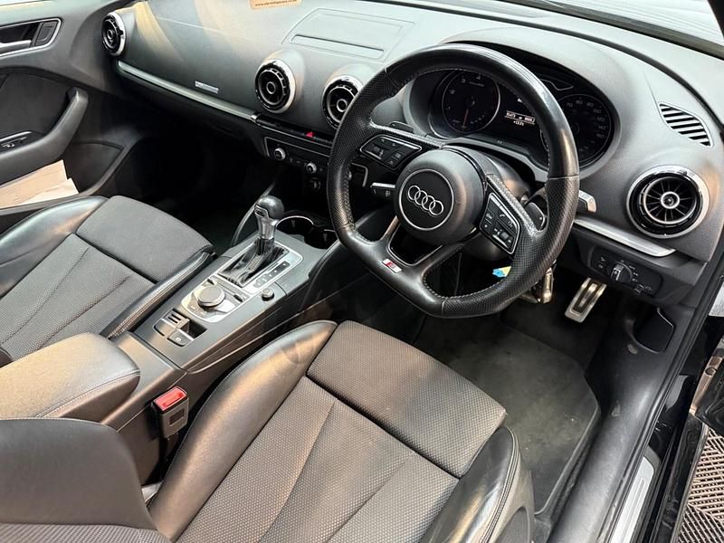 Used Audi A3 Sportback S-Line 184 HP (135 kW) 2016 Black Hatchback