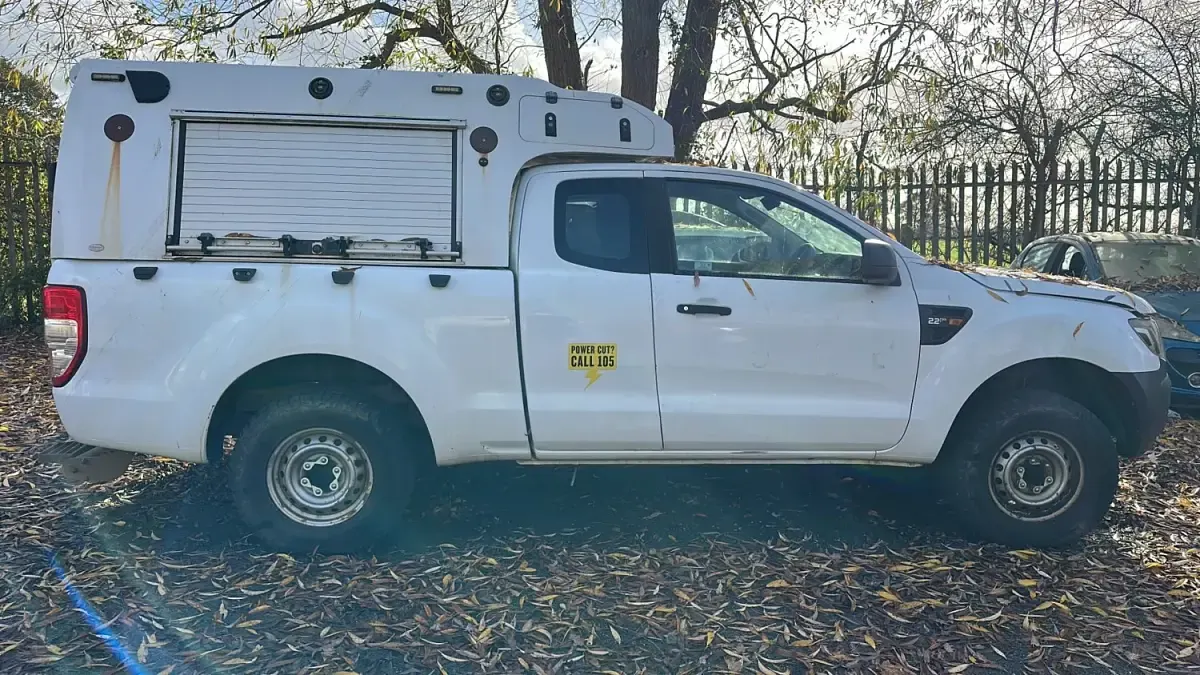 Begagnad Ford Ranger XL 150 HK (110 kW) 2015 Vit Pickup