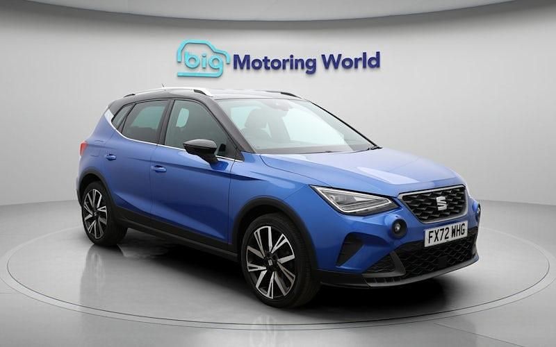 Used Seat Arona FR 110 HP (80 kW) 2022 Blue SUV