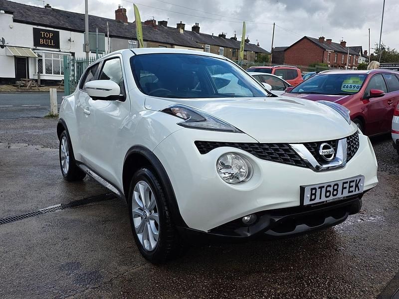 Used Nissan Juke Tekna 2018 White SUV