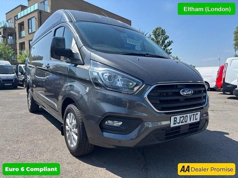 Grey Used 2020 Ford Transit Custom Limited | £16,499 (A bit pricey) - Image 1/4