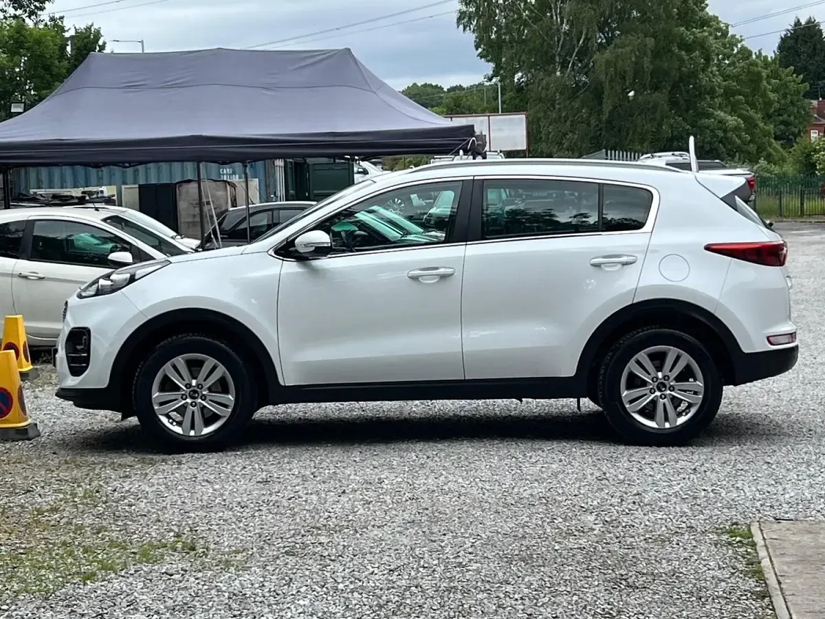 Used Kia Sportage 130 HP (95 kW) 2016 White SUV