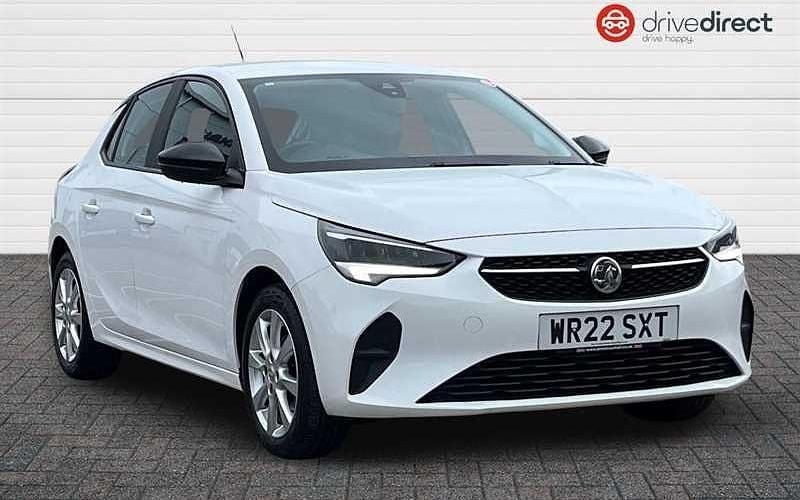Used Vauxhall Corsa Edition 75 HP (55 kW) 2022 White Hatchback