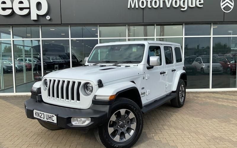 Used Jeep Wrangler Overland 272 HP (200 kW) 2022 White SUV
