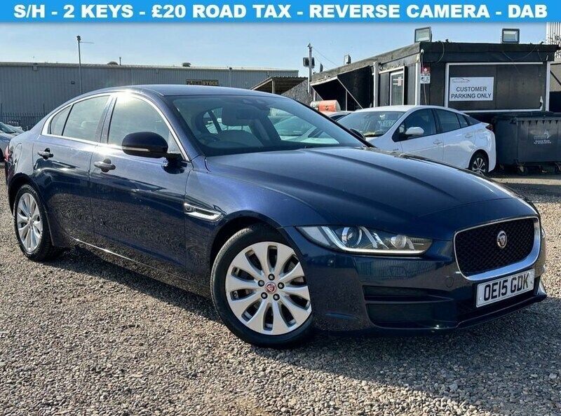 Blue Used 2015 Jaguar XE Portfolio Sedan | £8,890 (Good price) - Image 1/4