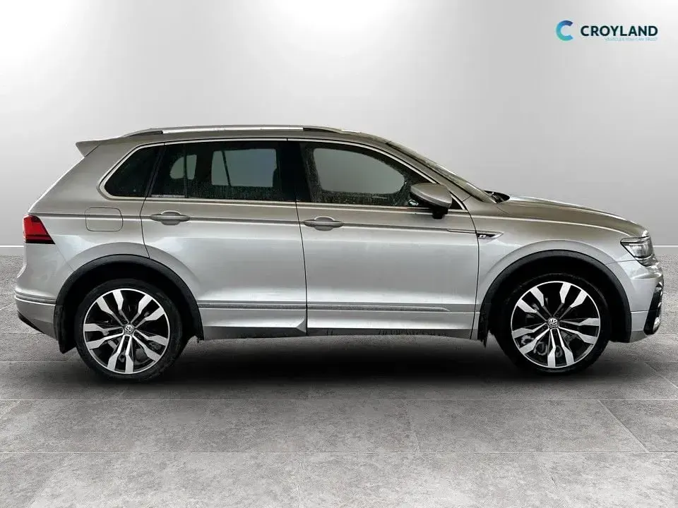 Used VW Tiguan R-line 150 HP (110 kW) 2018 Silver SUV