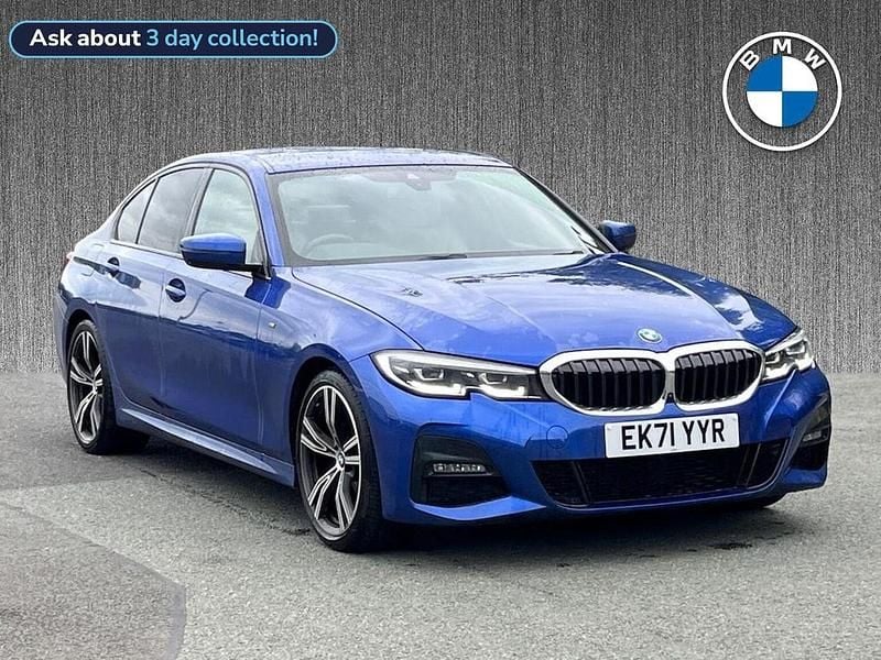 Blue Used 2021 BMW 318 M Sport Sedan | £21,299 (Fair price) - Image 1/3