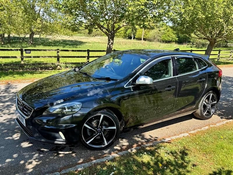 Used Volvo V40 R-Design 2014 Black Hatchback