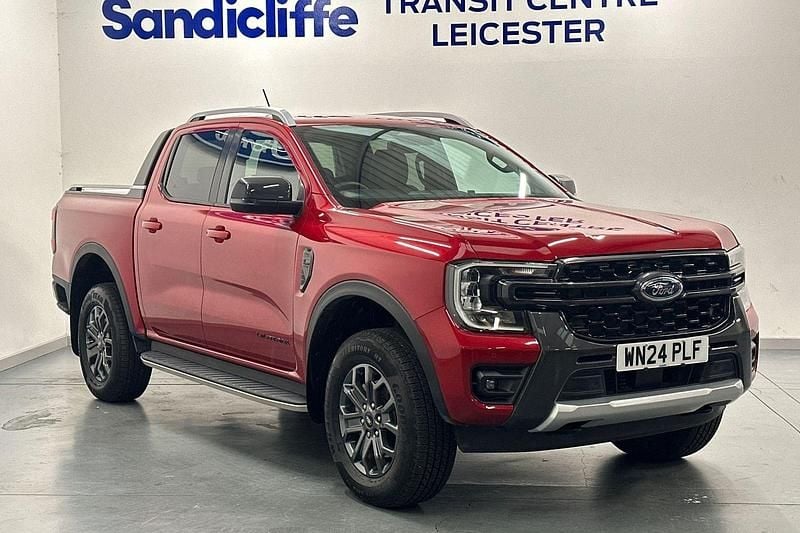 Red Used 2024 Ford Ranger Wildtrack Pickup | £33,500 (Super price) - Image 1/4