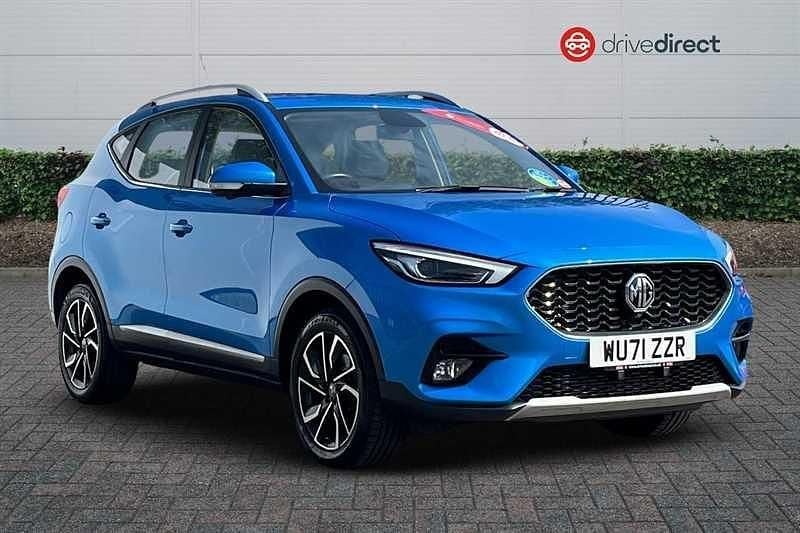 Blue Used 2021 MG ZS Exclusive Sedan | £11,495 (Fair price) - Image 1/4