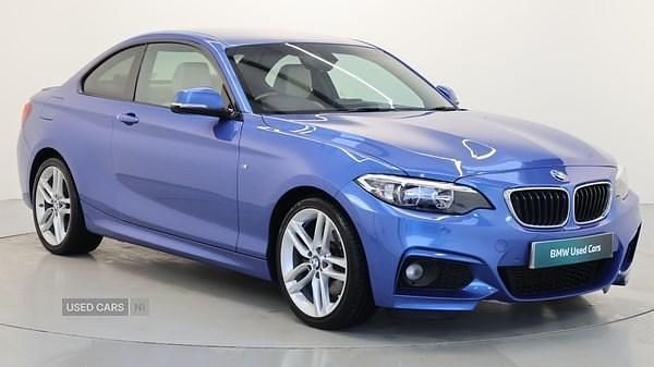 Blue Used 2015 BMW 220 M Sport Coupe | £10,850 (Fair price) - Image 1/4