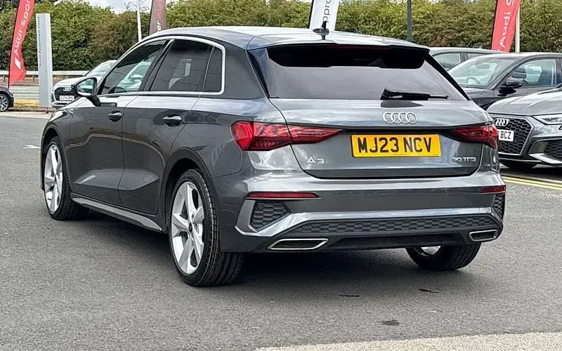 Used Audi A3 Sportback S-Line 110 HP (80 kW) 2023 Grey Hatchback