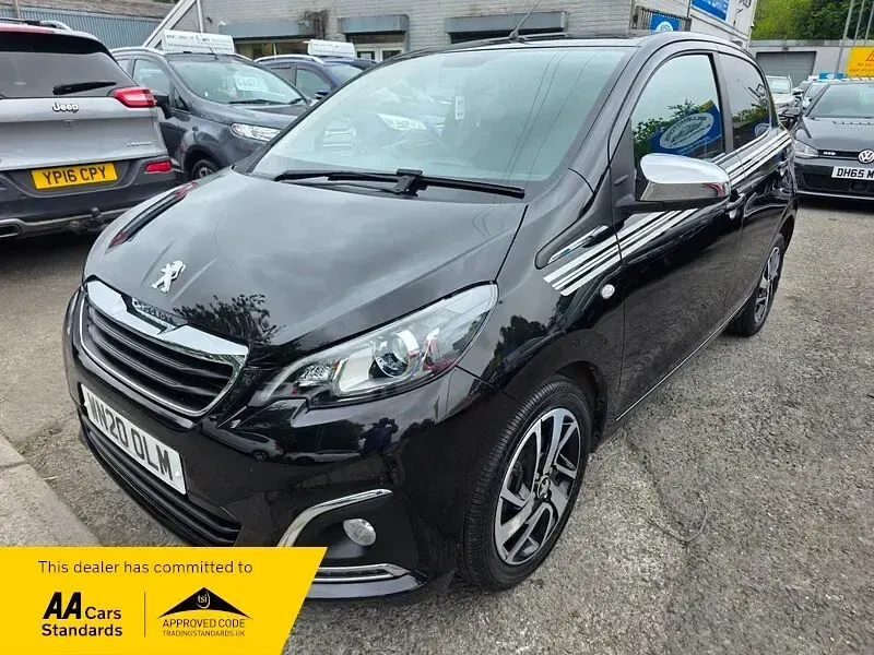 Used Peugeot 108 Collection 2020 Black Hatchback