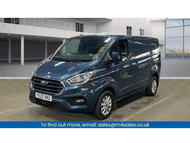 Used Ford Transit Custom Limited 130 HP (95 kW) 2022 Blue Van