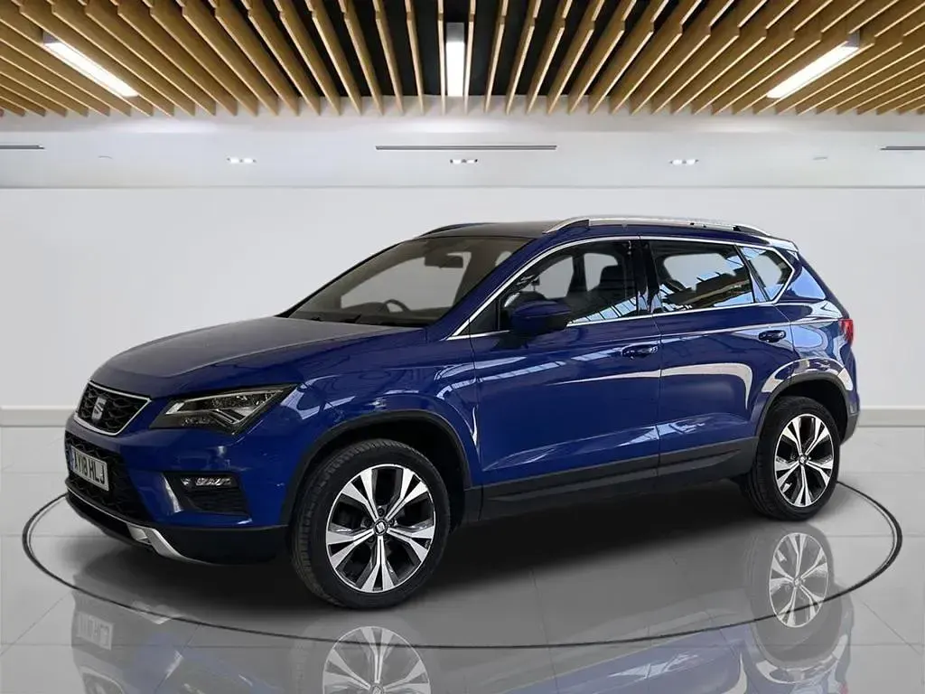 Used Seat Ateca Ecomotive 115 HP (84 kW) 2018 Blue SUV