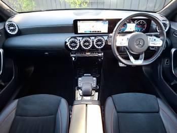 Used Mercedes A200 AMG Line Premium 2022 Cosmos black metallic Sedan