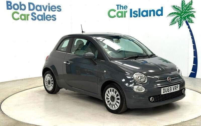 Grey Used 2019 Fiat 500 Lounge Hatchback | £6,950 (Fair price) - Image 1/4