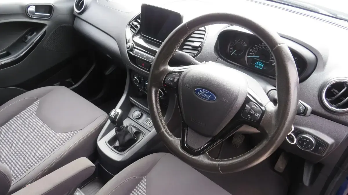 Used Ford Ka Plus Zetec 2018 Blue Hatchback