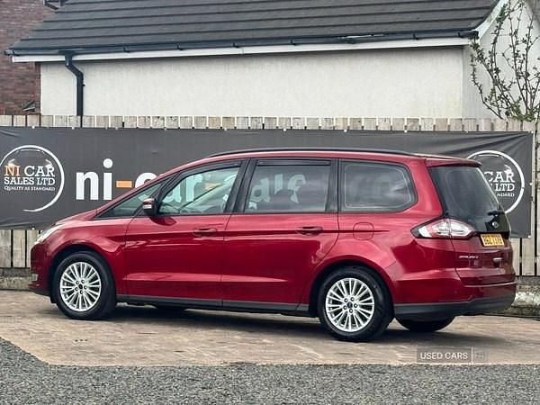 Used Ford Galaxy Zetec 150 HP (110 kW) 2016 Red MPV