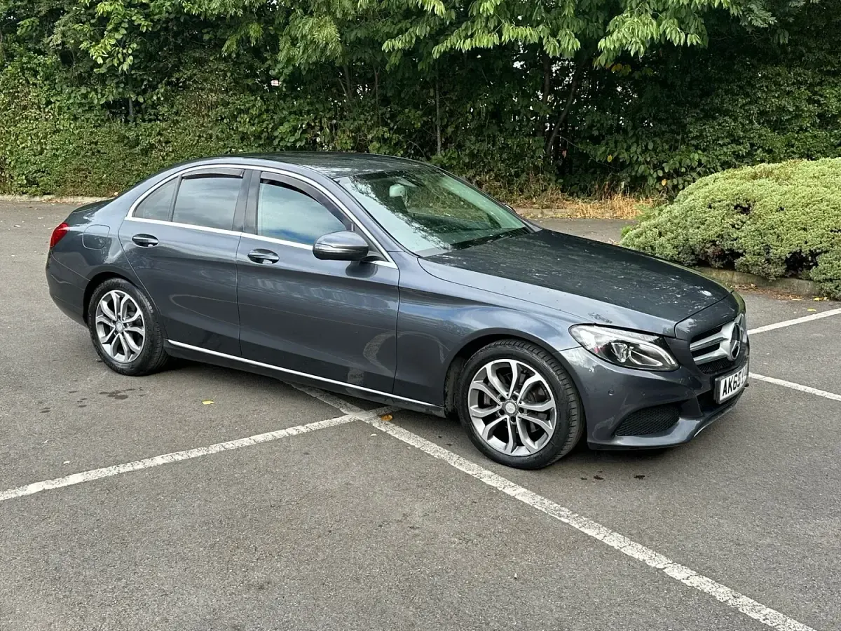 Used Mercedes C220 170 HP (125 kW) 2015 Grey Sedan