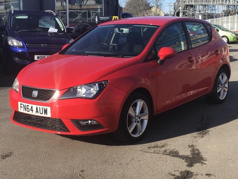 Used Seat Ibiza 85 HP (62 kW) 2014 Red Hatchback