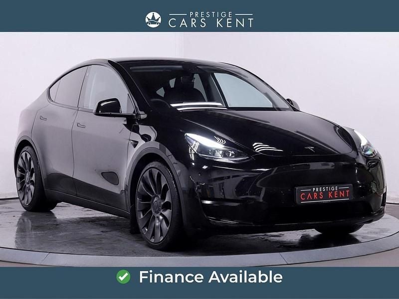 Black Used 2022 Tesla Model Y Performance SUV | £27,071 (Fair price) - Image 1/4