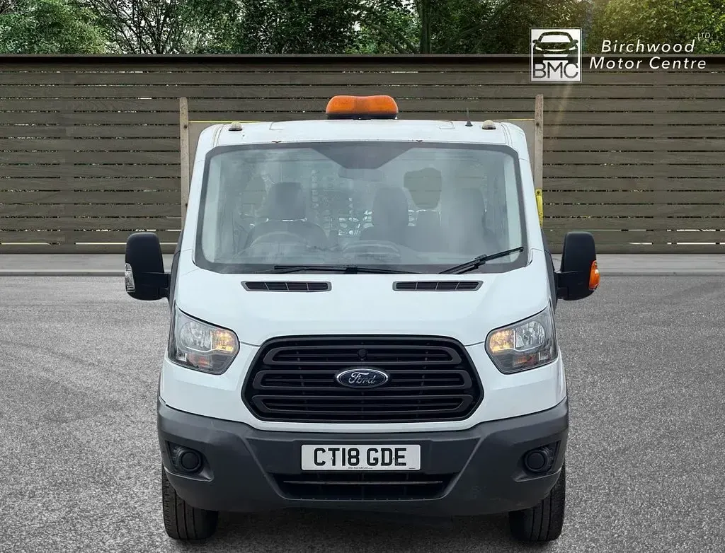 Used Ford Transit 130 HP (95 kW) 2018 White Van